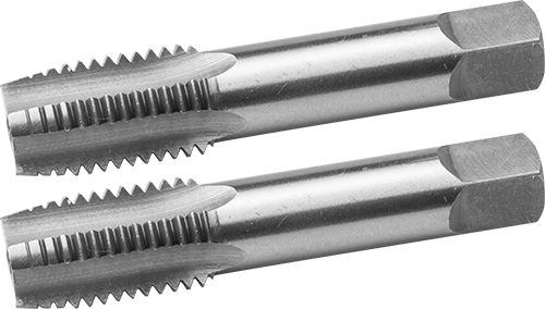 Комплект метчиков М6x1.0мм, сталь 9ХС, ручные, ЗУБР 4-28006-06-1.0-H2 - купить в Самаре и Тольятти. 