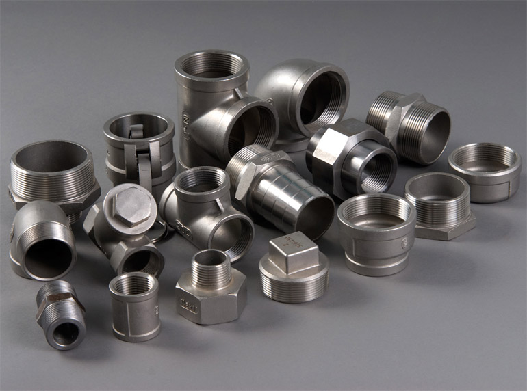 Ниппель приварной нержавейка. Фитинги для стальной трубы / Steel Pipe Fittings. Фитинги из нержавеющей стали AISI 304. Полнорезьбовая муфта AISI-304. Муфты фитинги сгоны переходники металл.