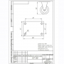 Опора колесная неповоротная FCF100 (FCG42), d100, серая литая резина (80 кг) - купить в Самаре и Тольятти. 