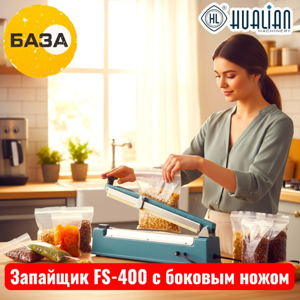 Запайщик FS-400 С (металл) боковой нож - купить в Самаре и Тольятти. 