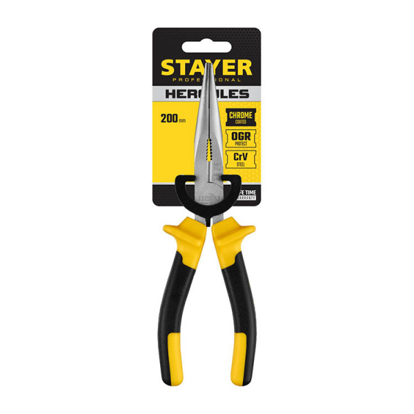 Тонкогубцы "HERCULES", 200 мм, STAYER Professional - купить в Самаре и Тольятти. 