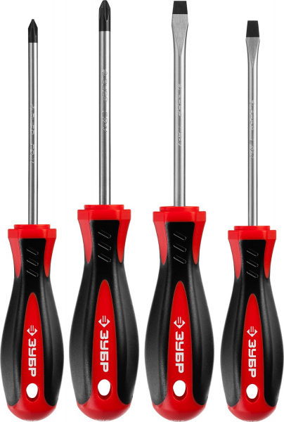 Набор отверток 4 шт ЗУБР (25065-H4) - купить в Самаре и Тольятти. 