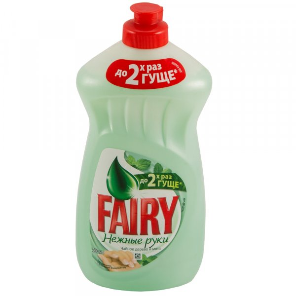 Средство для посуды " FAIRY", 450 мл, Нежные Руки (мята и чайное дерево) - купить в Самаре и Тольятти. 