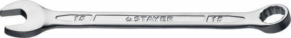 Ключ комбинированный гаечный 15 мм STAYER HERCULES (27081-15) - купить в Самаре и Тольятти. 