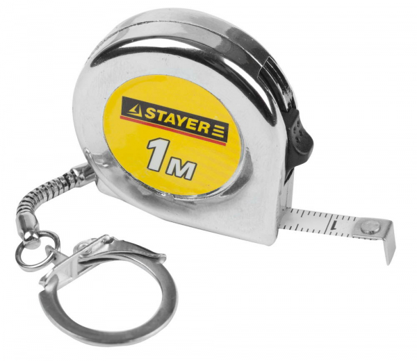 Рулетка-брелок 1м / 6мм, STAYER MINI 34140-1 - купить в Самаре и Тольятти. 