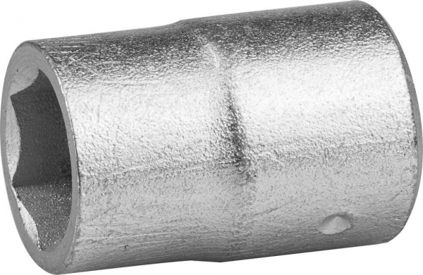 Головка торцевая НИЗ (1/2"), 40Х, шестигранная, оцинкованная, 17мм 2772-17 - купить в Самаре и Тольятти. 