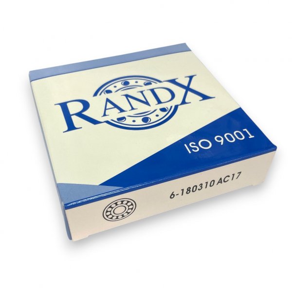 Подшипник 6-180310 (6310-2RS) RandX 50х110х27 радиальный, шариковый, однорядный (B3-31-2) - купить в Самаре и Тольятти. 