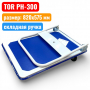 Тележка платформенная TOR PH-300, г/п 300 кг, 575х820 мм, складная ручка (резина 125 мм) - купить в Самаре и Тольятти. 