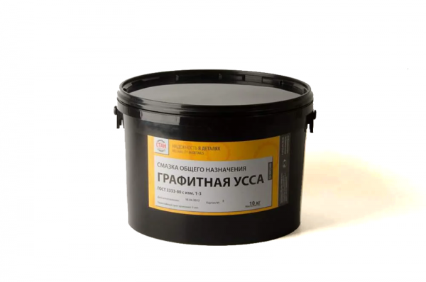 Смазка графитная "УССА" 2,1 кг (ГОСТ 3333-80) - купить в Самаре и Тольятти. 