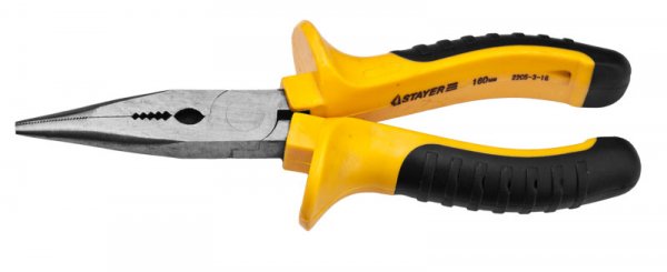 Тонкогубцы "TOPGrip", 160мм, STAYER (2205-3-16_z02) - купить в Самаре и Тольятти. 