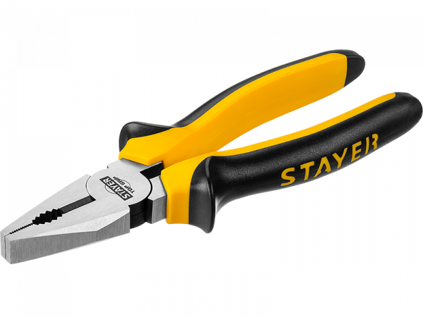 Плоскогубцы комбинированные "TOPGrip", 180мм, STAYER (2205-1-18_z02) - купить в Самаре и Тольятти. 